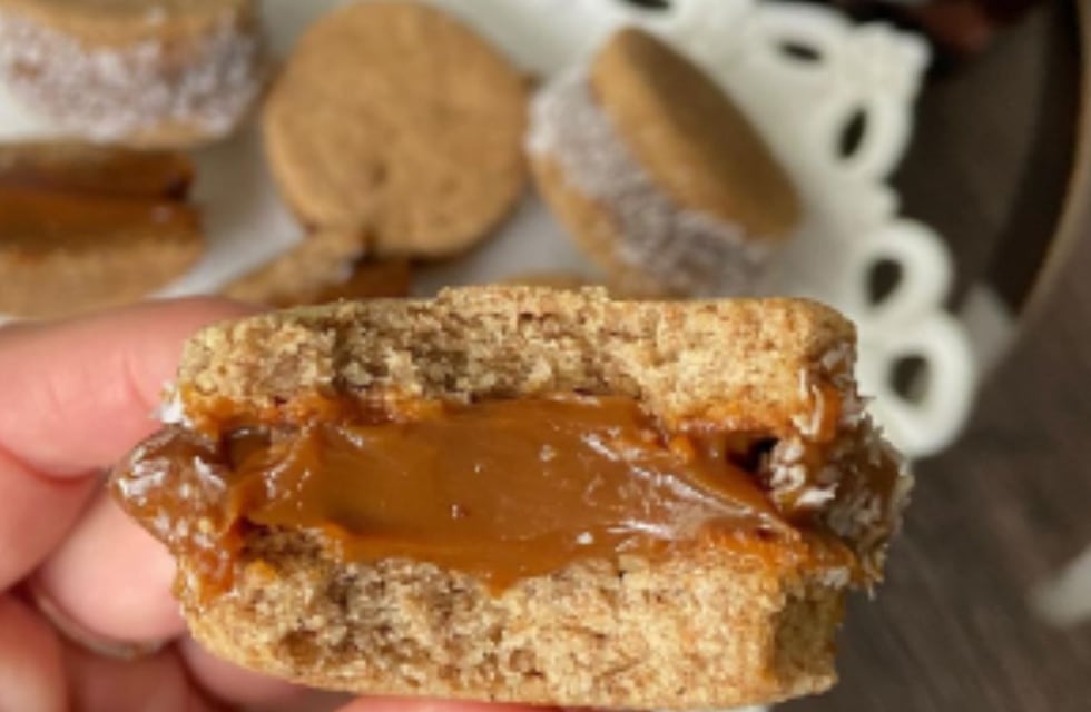 Rápido y saludables: la receta para hacer alfajores integrales