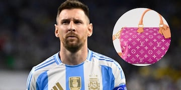 Lionel Messi impactó con un Louis Vuitton