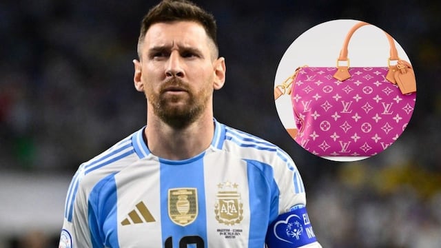Lionel Messi impactó con un Louis Vuitton