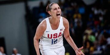 Diana Taurasi con la Selección de EEUU