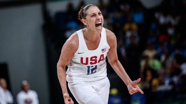 Diana Taurasi con la Selección de EEUU