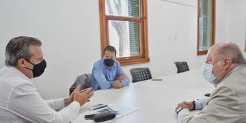 Bahl y Busti se reunieron para charlar de temas relacionados a la política local