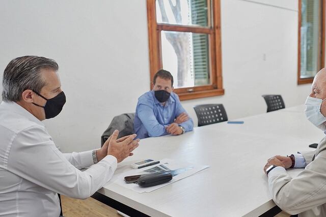 Bahl y Busti se reunieron para charlar de temas relacionados a la política local