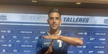Juan Gabriel Rodríguez y la intención de seguir en Talleres (La Voz)