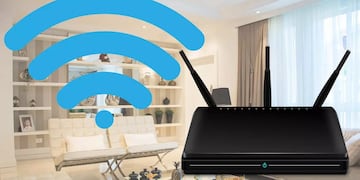 Esto ocurre si algunos objetos se ubican cerca del router de wifi.