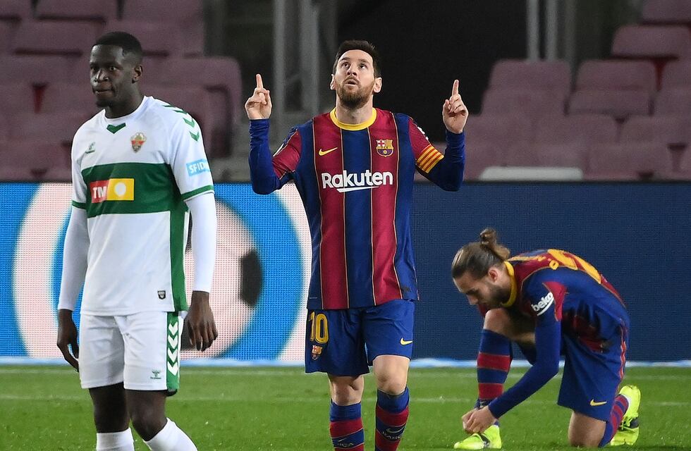 Liga de España: Barcelona venció 3-0 a Elche con un doblete de Lionel Messi