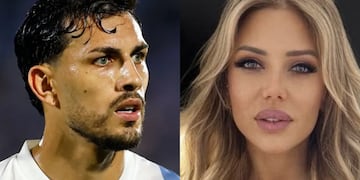 Leandro Paredes y Evangelina Anderson.
