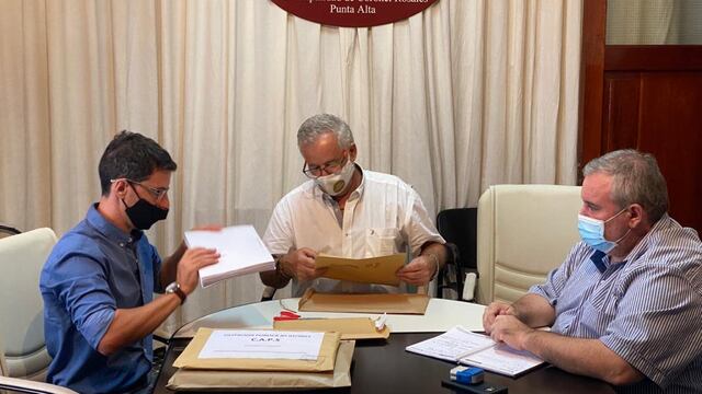 Cuatro empresas de Punta Alta ofertaron para la construcción del CAPS zona sur.