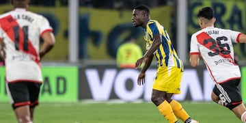 El futbolista de 23 años entró en la semifinal con River Plate.