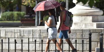 El sol seguirá pegando fuerte este domingo en Córdoba (Facundo Luque/La Voz).