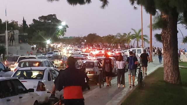 Fin de semana en la Costanera de Santa Fe (Imagen ilustrativa).