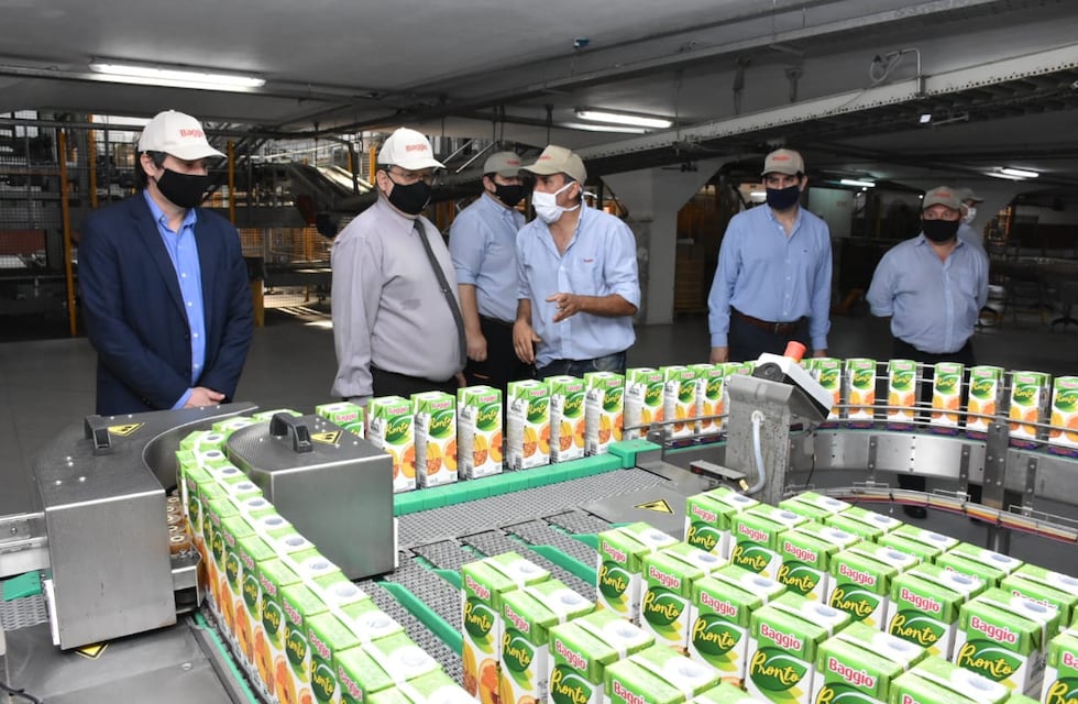 Alfredo Francolini visitó la planta de Baggio