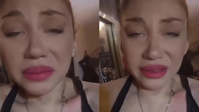 Lourdes, la exBandana, denunció maltrato en las redes sociales.