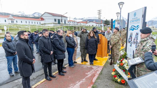 Tierra del Fuego: rindieron homenaje a los 44 tripulantes del ARA San Juan