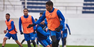 La Muralla. Rafael Pérez, uno de los más sólidos en este Talleres que deberá enfrentar al Flamengo (Prensa Talleres).