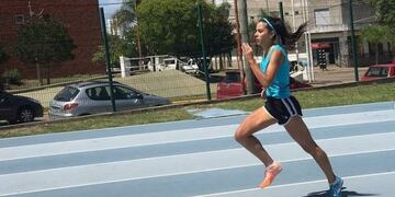 Julieta Boschiazzo se prepara para los 1500 llanos