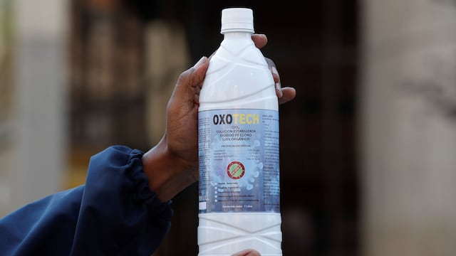 La venta para uso no industrial de dióxido de cloro está prohibida, dado que está considerado tóxico.