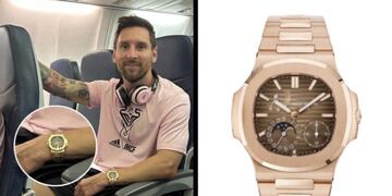El reloj de Messi, valuado en U$S75.000