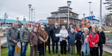 Un sentido reconocimiento al Artista Plástico, creador del Escudo de nuestra Ciudad.