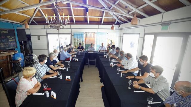 Uset se reunió con Kicillof