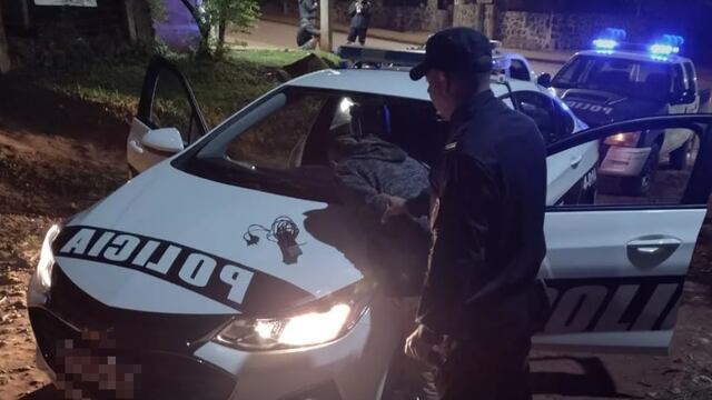 Eldorado: detienen a un individuo con alto prontuario delictivo por un nuevo hecho de robo.