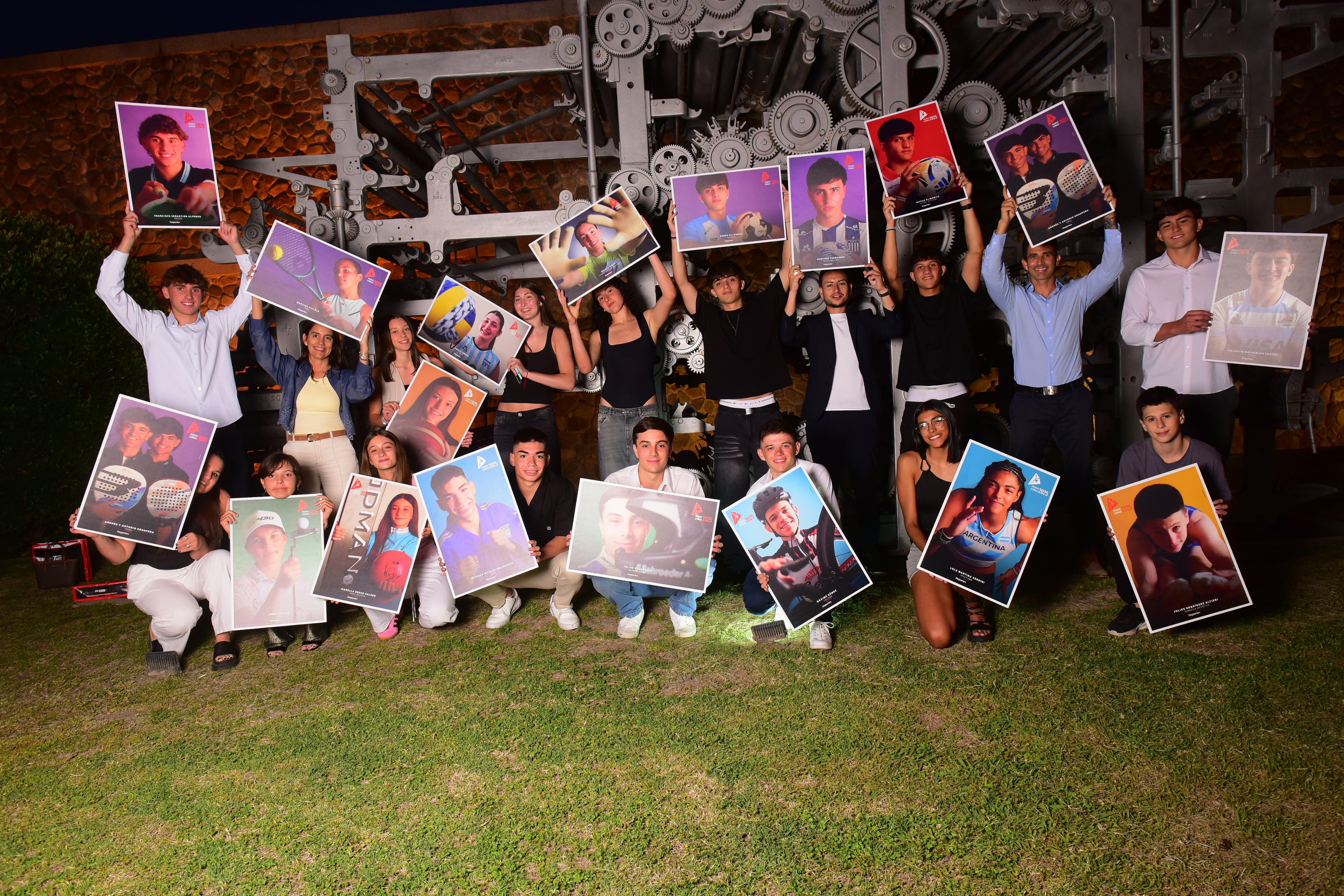 Entrega de los Premios Estímulo a los deportistas destacados del año en el Auditorio de La Voz (Foto Javier Ferreyra)