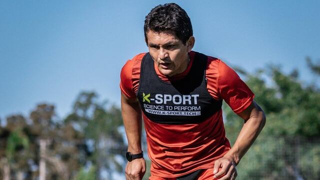 El tucumano de 37 años volvió a las prácticas luego de haberse infectado por coronavirus.