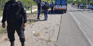 Un cura encontró el cadáver de Oscar Batistelli dentro del canal. Gentileza Media Mendoza