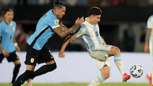 El partido de Uruguay ante Argentina por Eliminatorias. (AP).