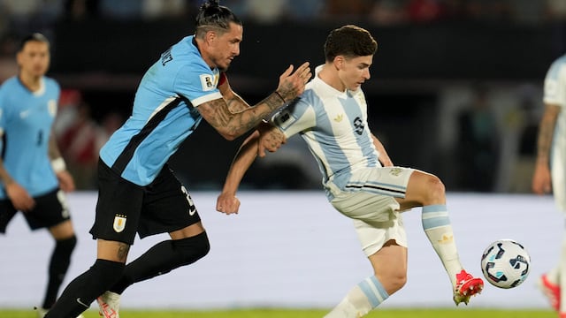 El partido de Uruguay ante Argentina por Eliminatorias. (AP).