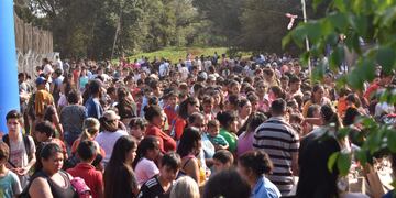 Gran participación en el festejo por el Mes de la Infancia en Montecarlo.