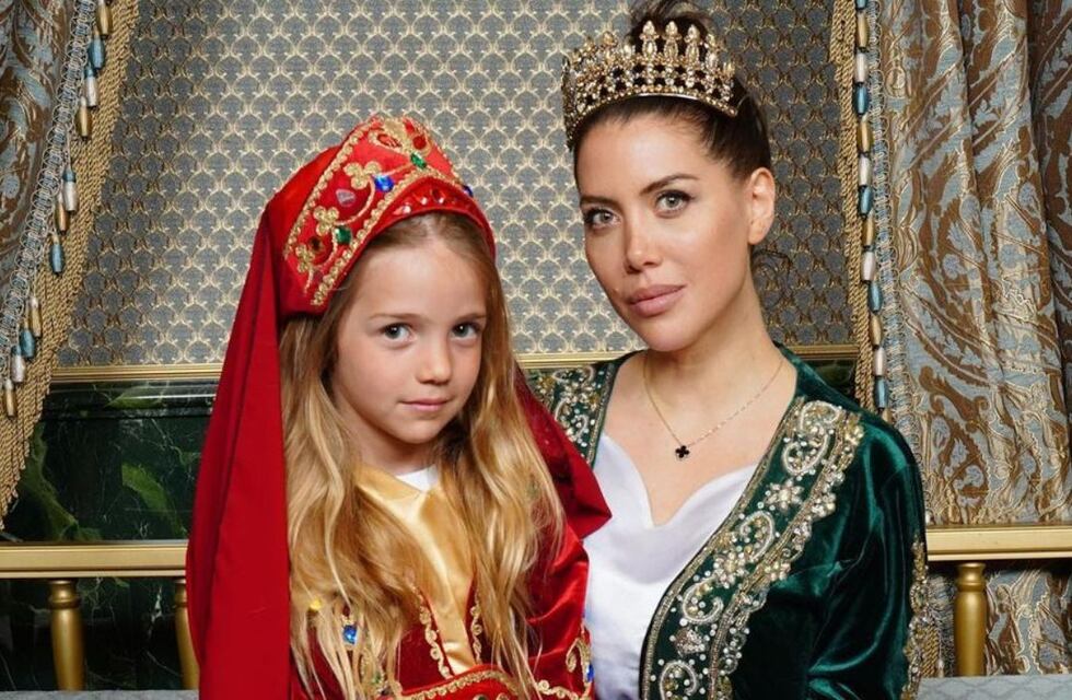 Wanda Nara mostró el terrible golpe que sufrió Isabella Icardi en el rostro