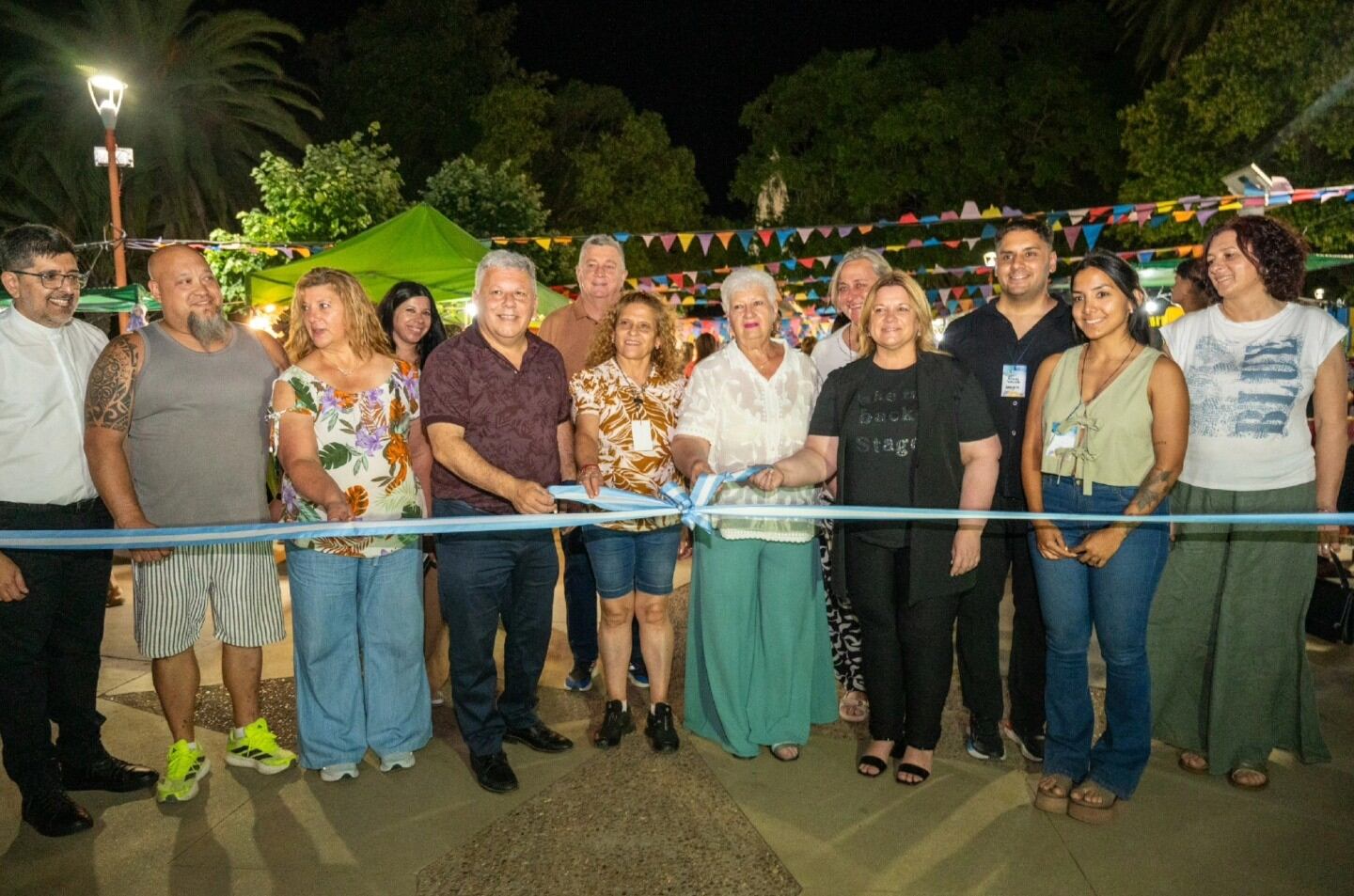 Nicolás Moreno subsecretario de Cultural Arroyito Feria Nacional de Artesanías Arroyito 2025