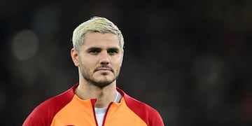 Mauro Icardi, lejos de su familia rosarina.