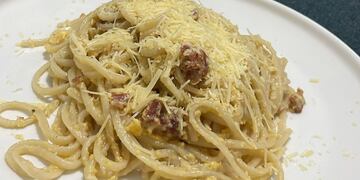 Receta viral de pasta a la carbonara