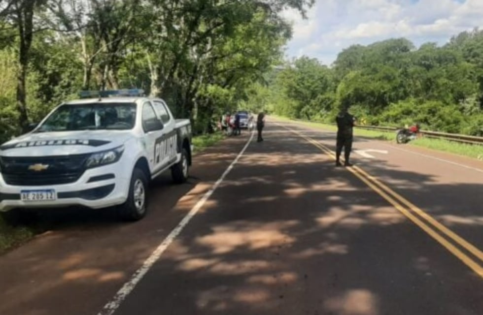 Accidente en Oberá dejó a dos personas heridas