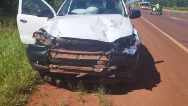 Accidente fatal en Puerto Esperanza se cobró la vida de dos automovilistas.