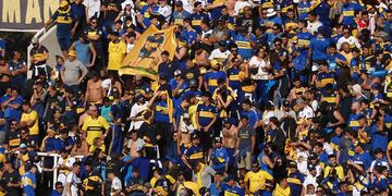 Hubo incidentes en una de las tribunas de Boca en la previa del partido contra Ferro por Copa Argentina.