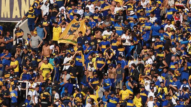 Hubo incidentes en una de las tribunas de Boca en la previa del partido contra Ferro por Copa Argentina.