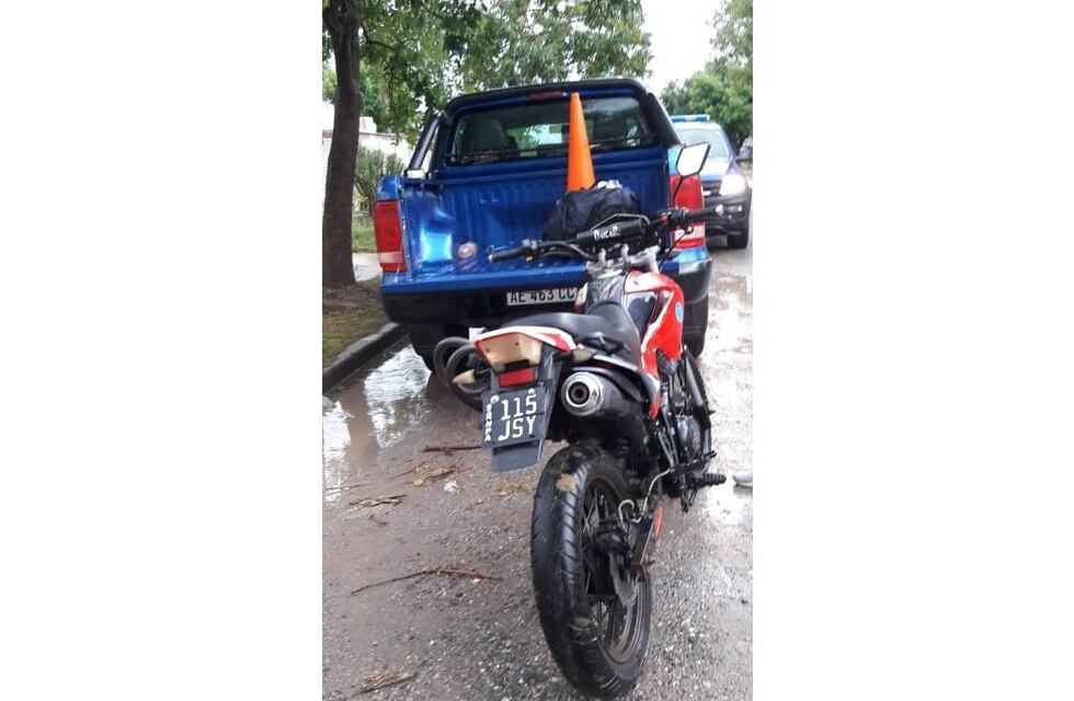 Por circular sin Licencia le retuvieron la moto