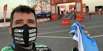 "Quiero volver a correr, quiero ser piloto del Dakar, lo hago porque me apasiona, es una posibilidad de poder competir" dijo Silva