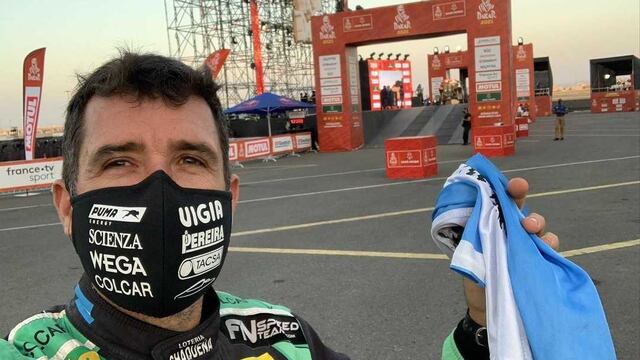 "Quiero volver a correr, quiero ser piloto del Dakar, lo hago porque me apasiona, es una posibilidad de poder competir" dijo Silva