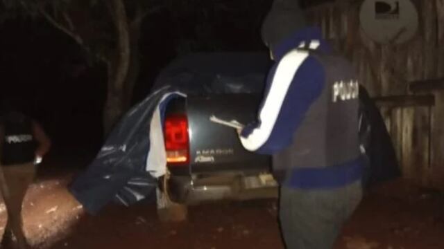Recuperan en Garuhapé camioneta robada en San Vicente.