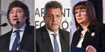 Javier Milei, Patricia Bullrich y Sergio Massa condenaron el ataque del grupo terrorista Hamas contra Israel
