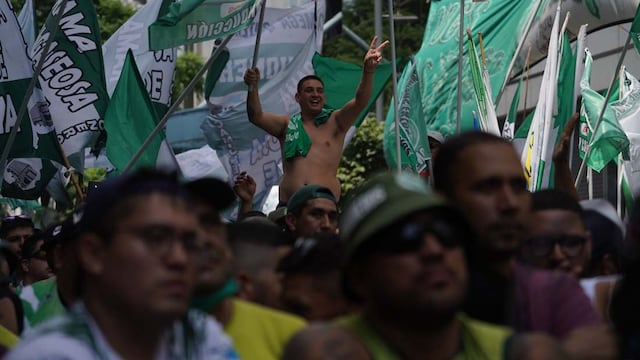 Pablo Moyano había anunciado una movilización para acompañar a Cristina Kirchner y tuvo que dar marcha atrás