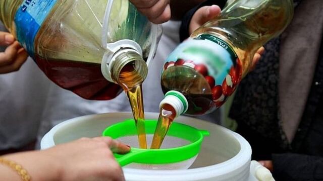La Municipalidad de Guaymallén promueve la reutilización de aceites vegetales usados (AVU). Gentileza MG