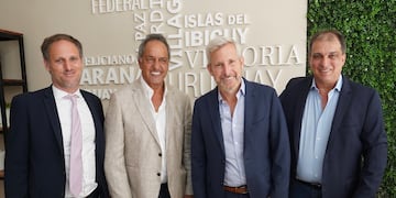 Frigerio se reunió con empresarios brasileros interesados en invertir en Entre Ríos.