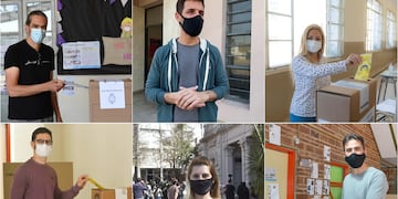 Martín Racca, Leo Viotti, Carla Boidi, Matías Martínez Sella, Florencia Muriel y Delvis Bodoira