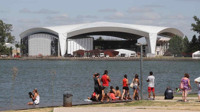 Anfiteatro Centenario de Villa María, la sede del Festival de Peñas.