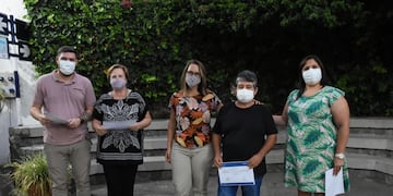 Entregaron certificados de "Mayores en red"